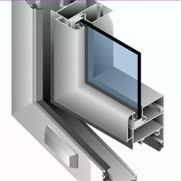 алюминиевые окна и двери СИАЛ КП45